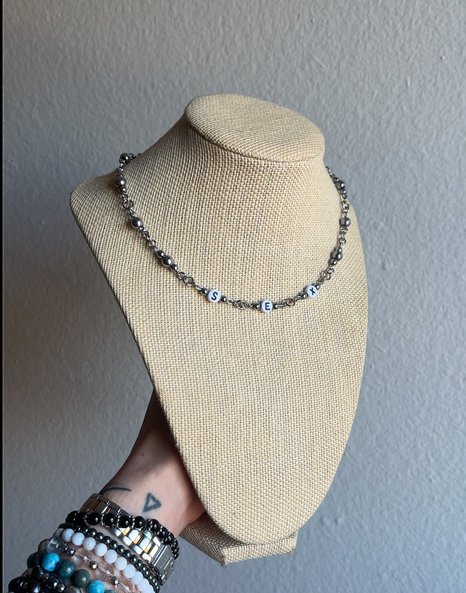 SEX!! Beaded Choker