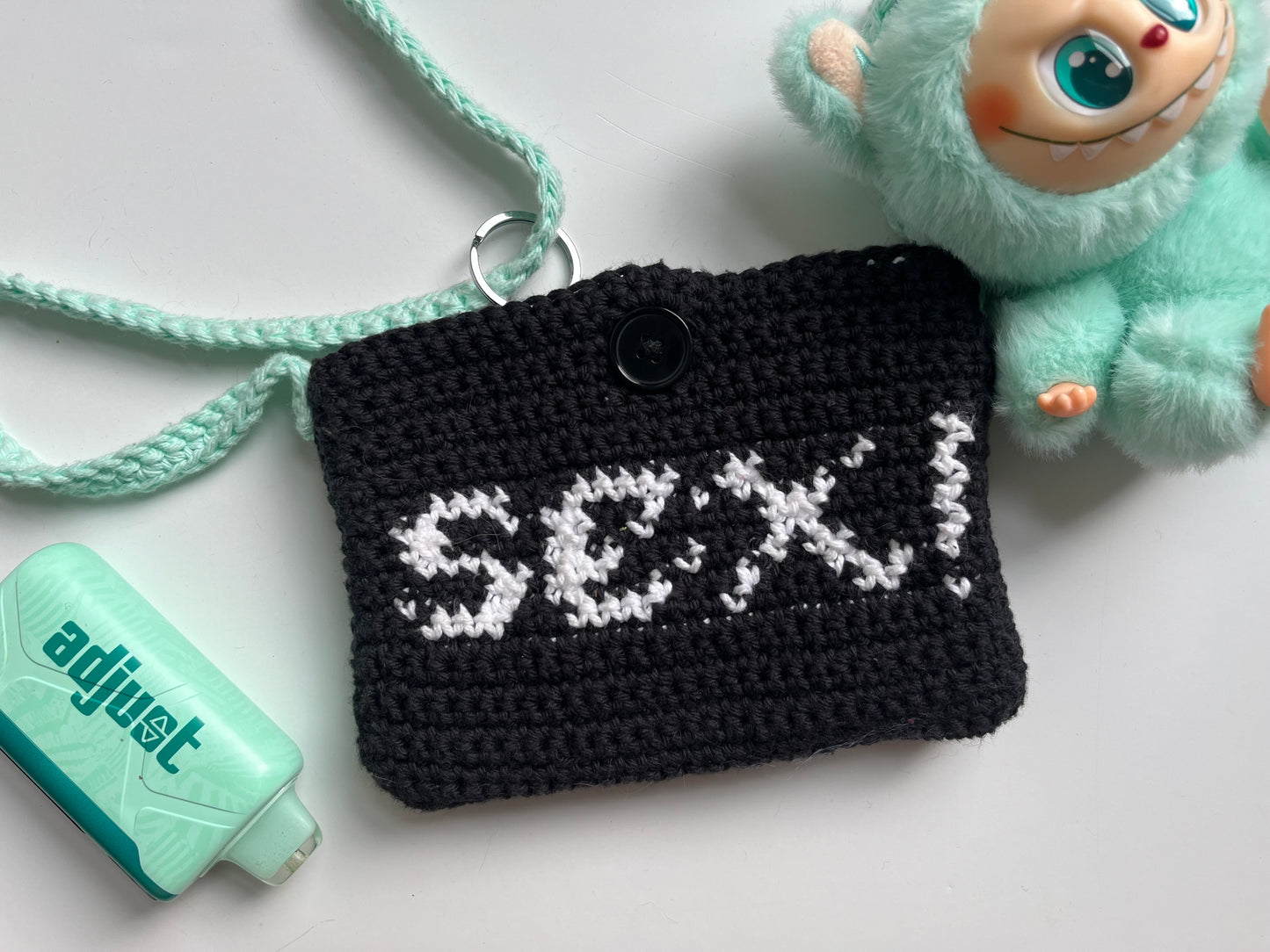 Crochet SEX! mini purse