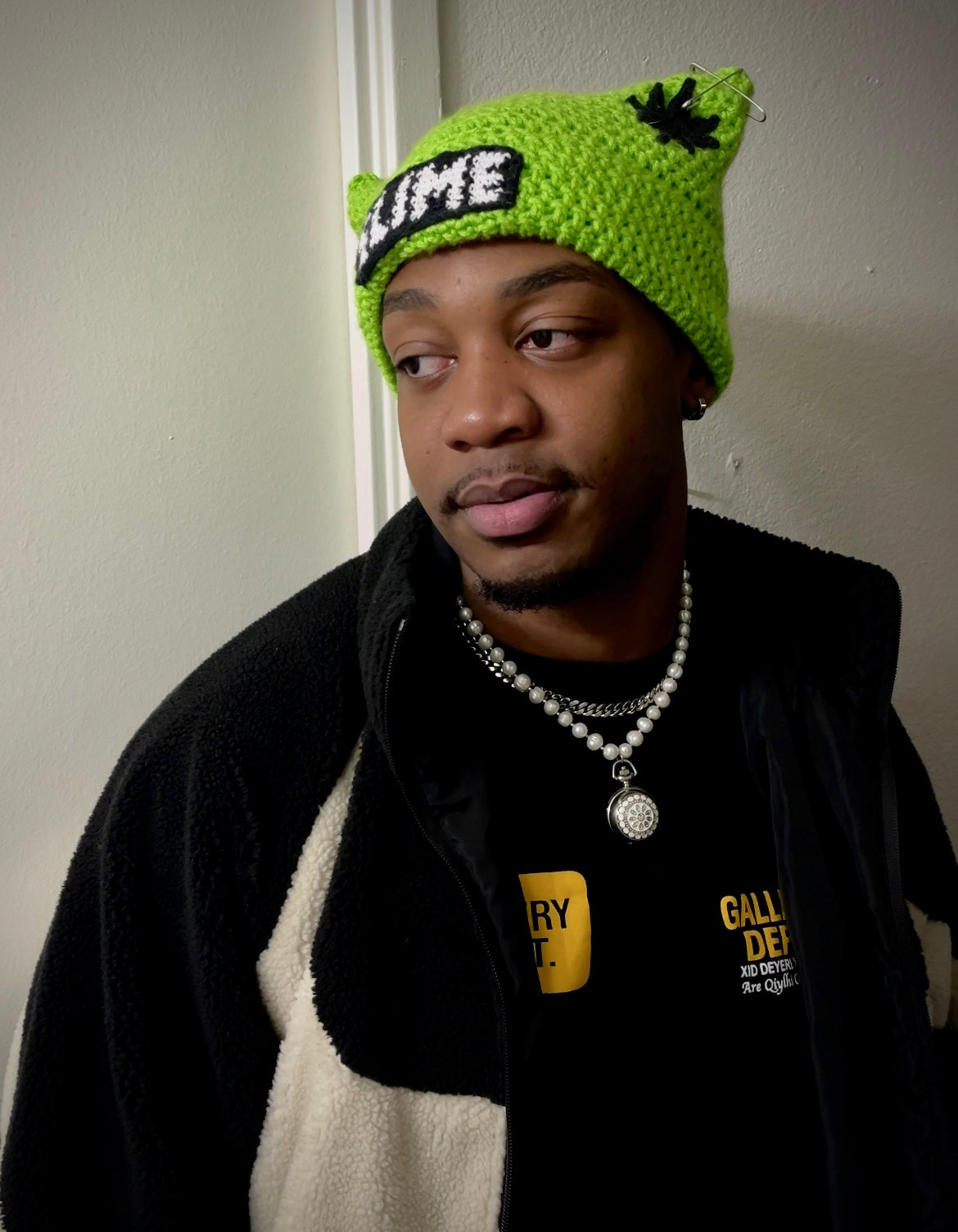 SLIME Crochet Cat Ear Beanie