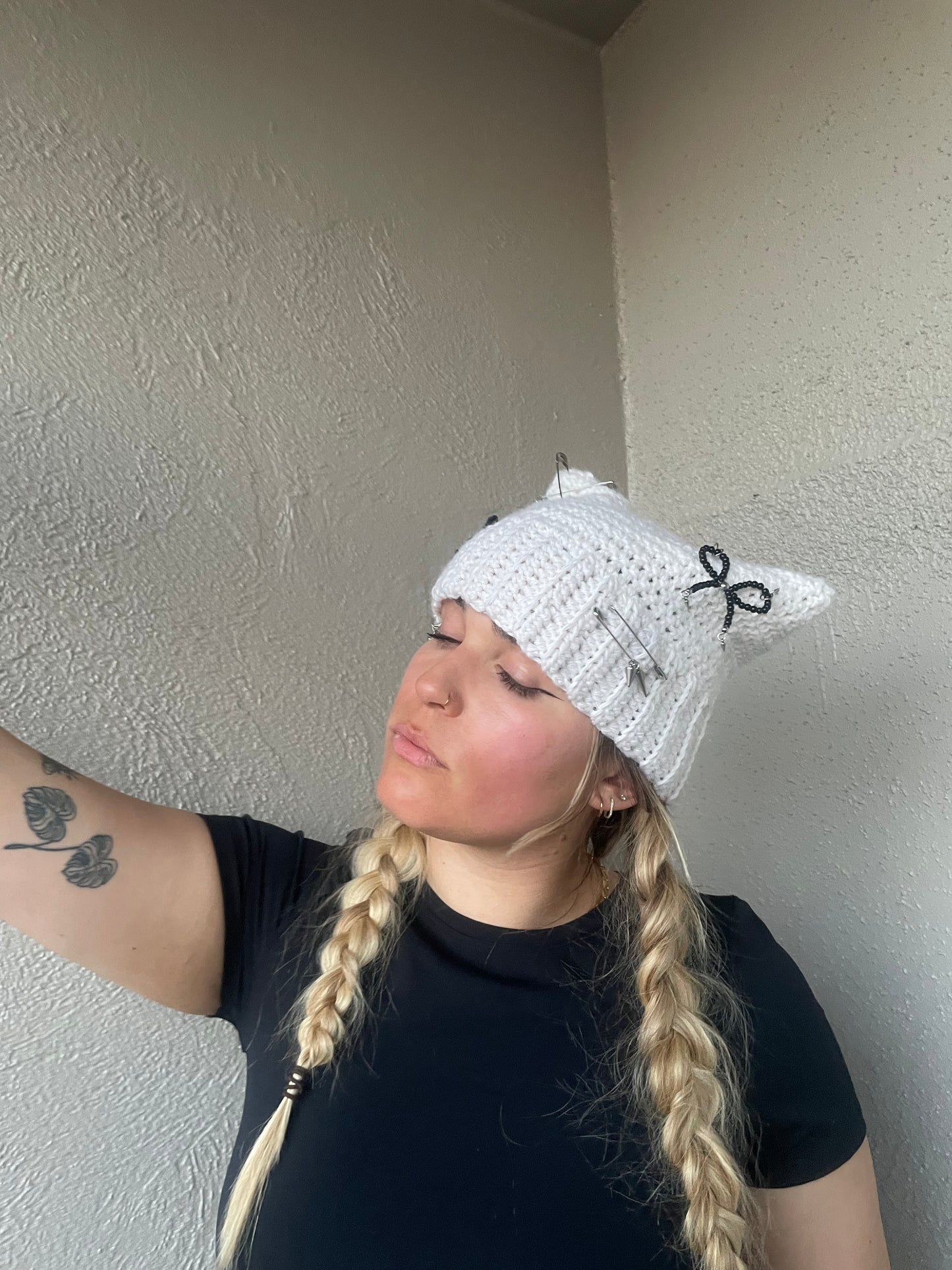 Punk Cat Ear Beanie