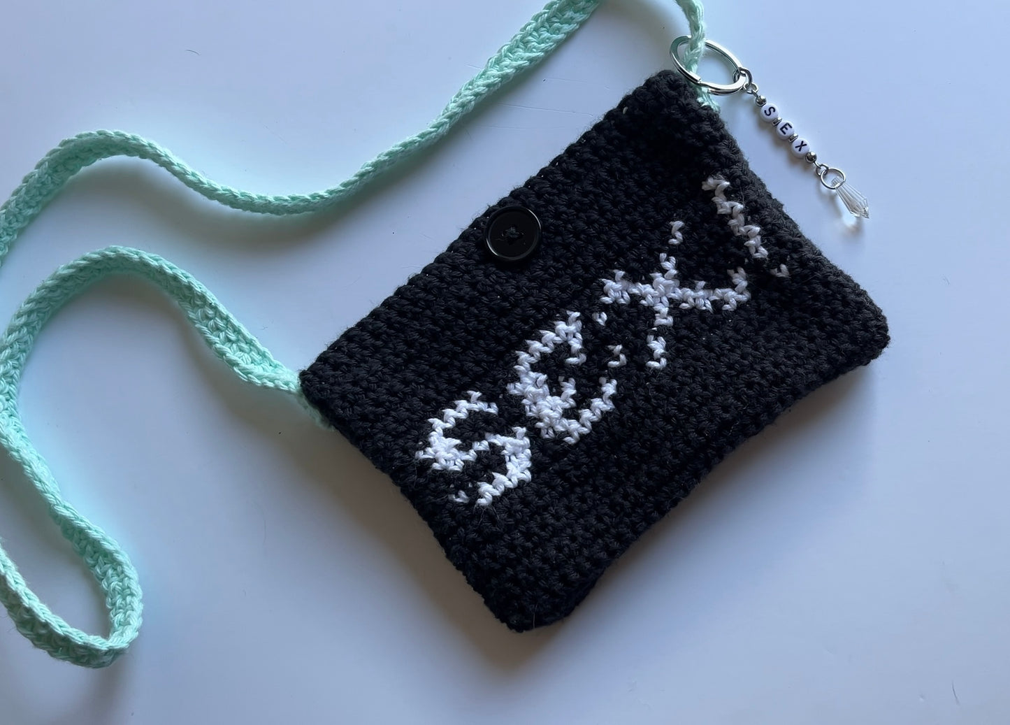 Crochet SEX! mini purse