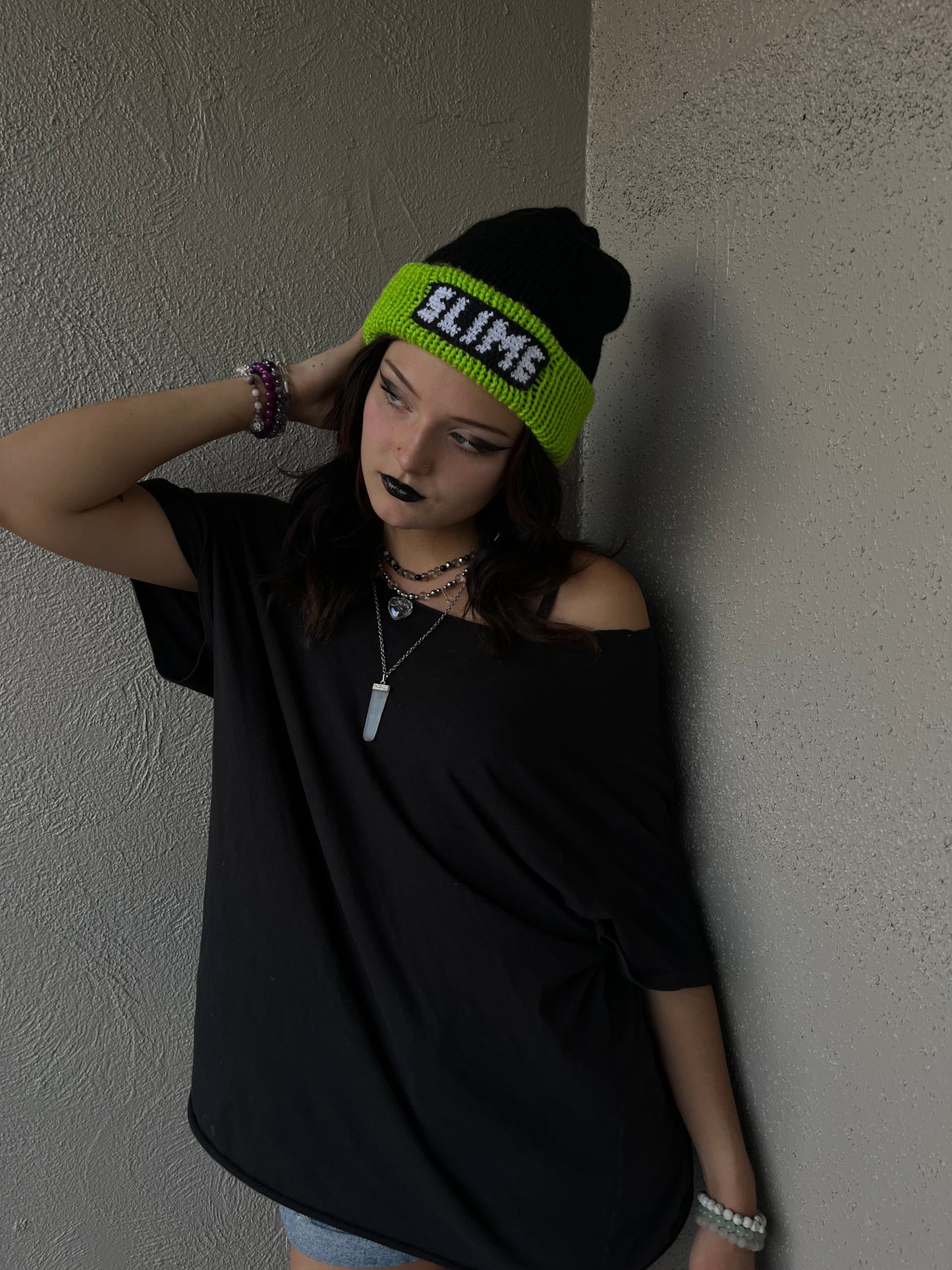 SLIME Knitted Beanie