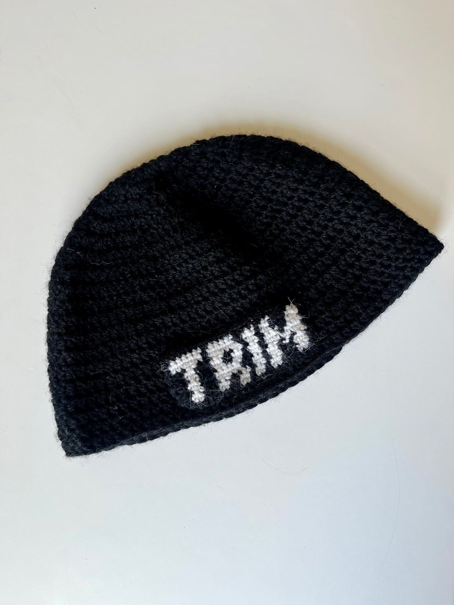 TWIN TRIM BEANIE SET