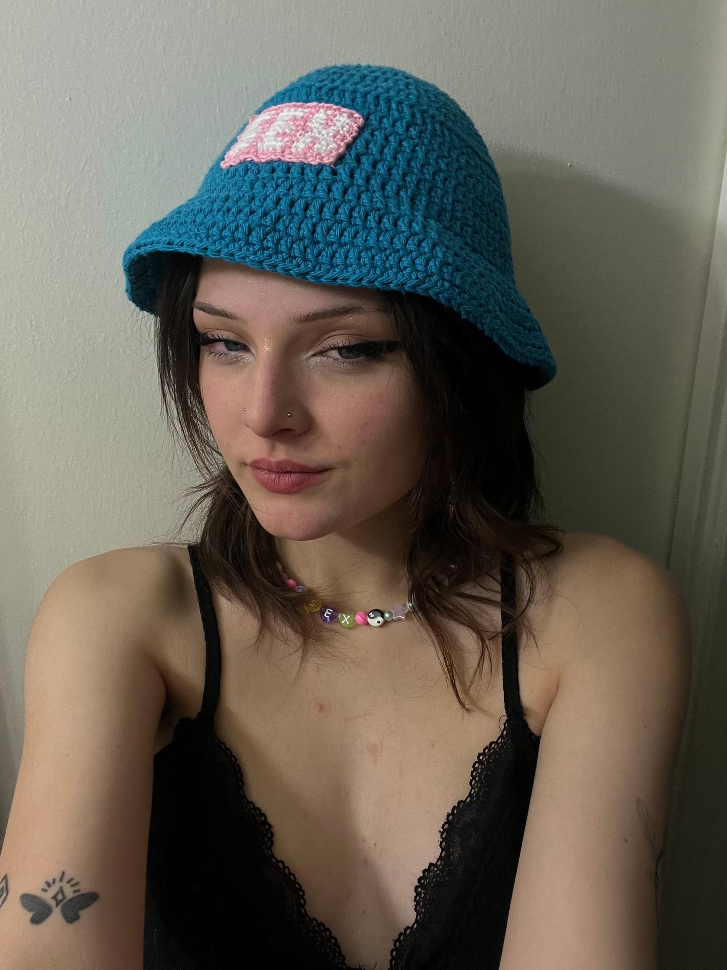 Crochet SEX Bucket Hat