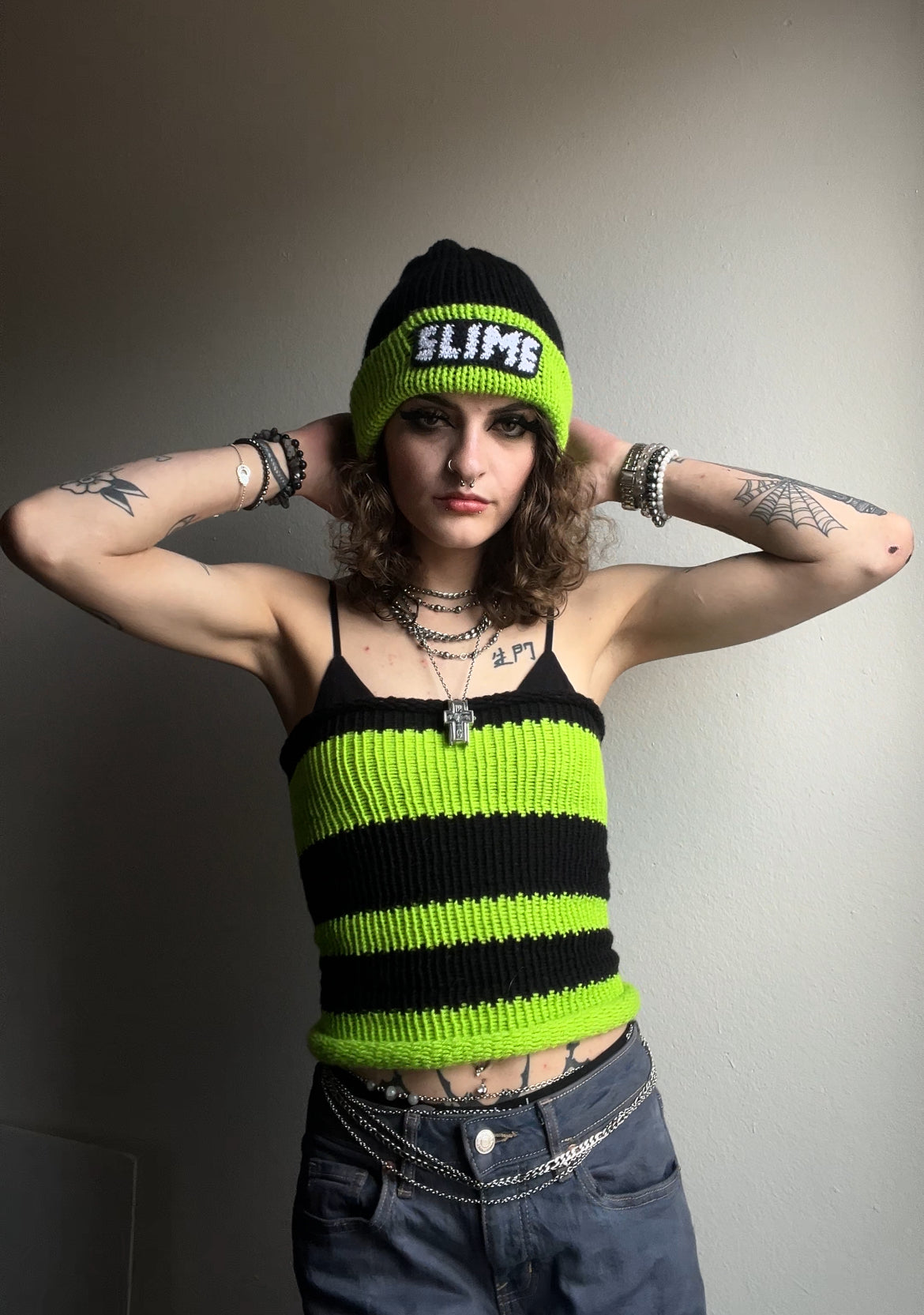 SLIME Knitted Beanie