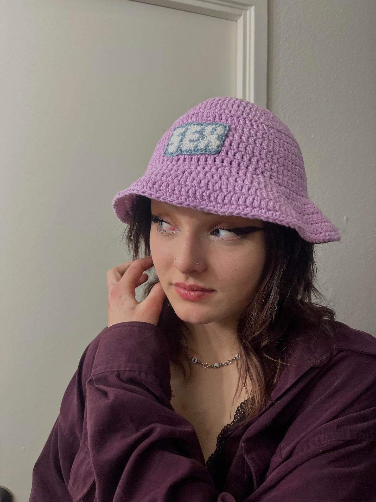 Crochet SEX Cotton Bucket Hat