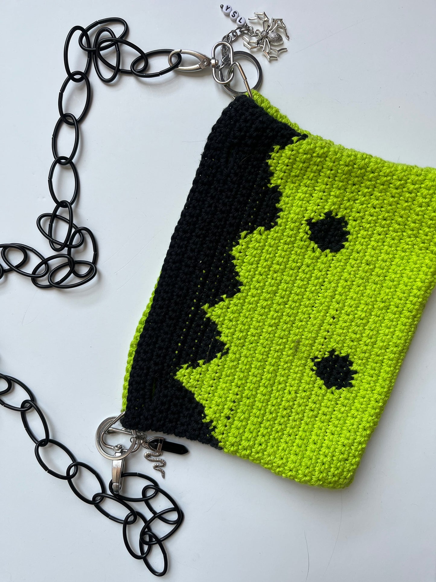 SLIME SHIT Crochet Bag