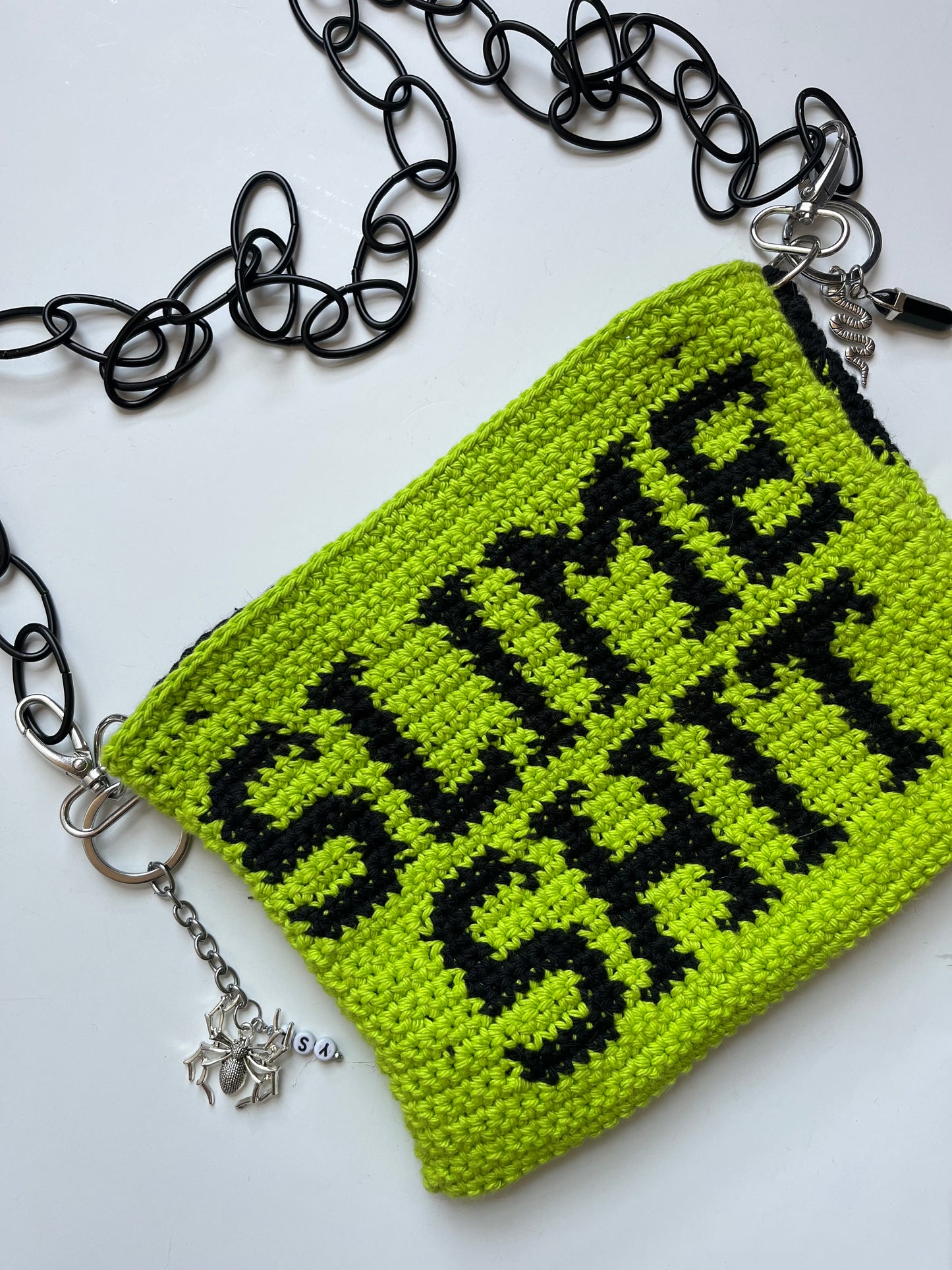 SLIME SHIT Crochet Bag