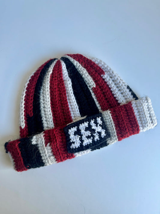 Crochet SEX Beanie