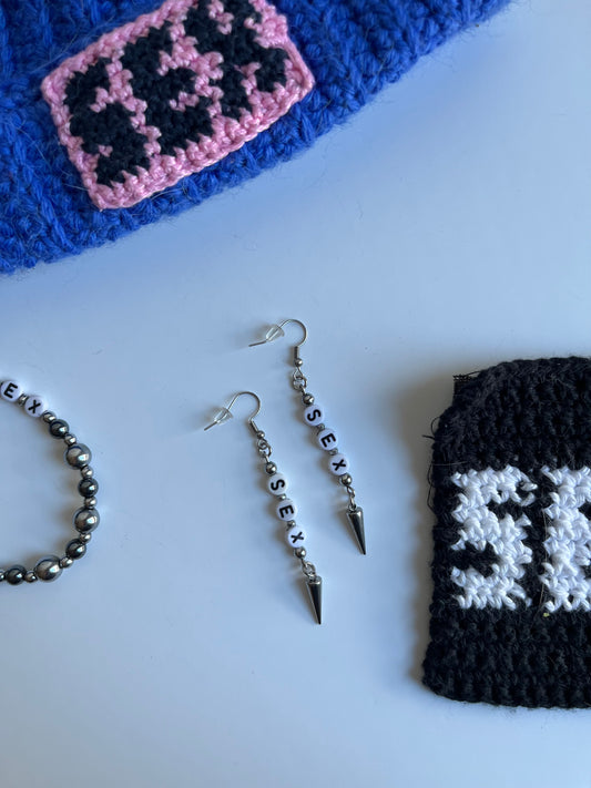 SEX!! Spike Earrings