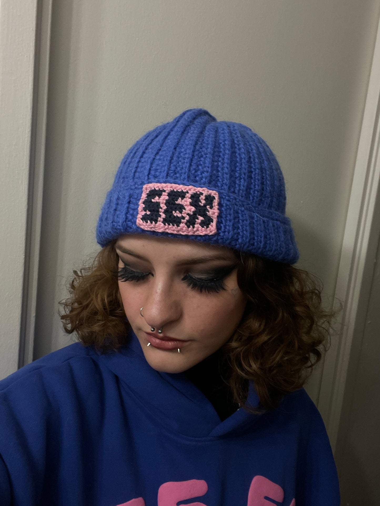 Crochet SEX Beanie